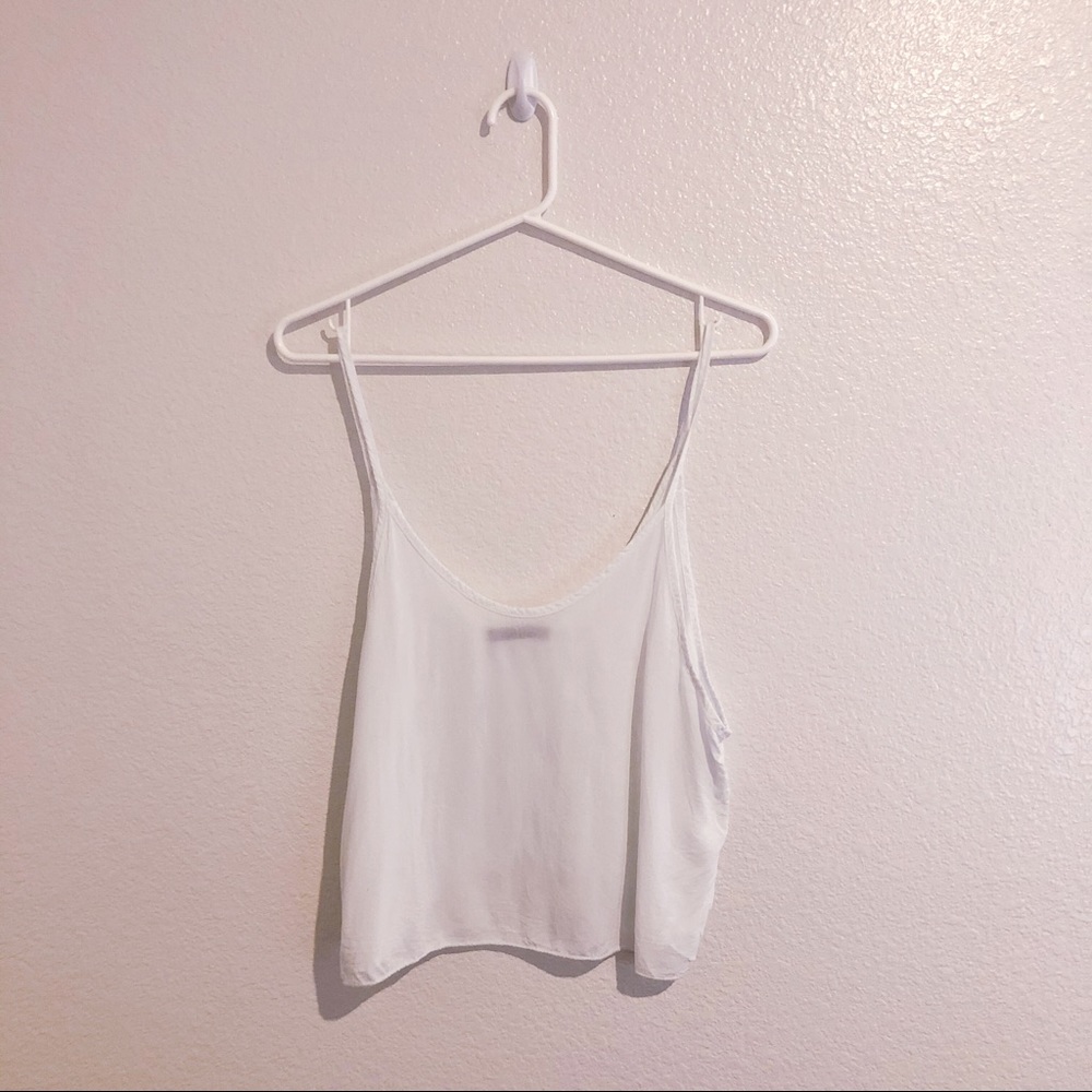 White Crop Top